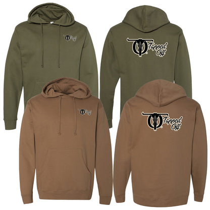 Tapped Off "Branded" Adult/Unisex Midweight Hooded Sweatshirt