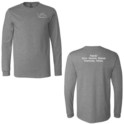 Therapy Town - Adult/Unisex Long Sleeve Fashion Blended T